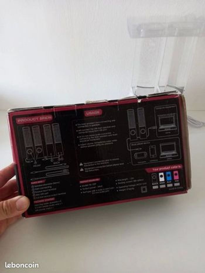 MINI ENCEINTES USB - photo numéro 7