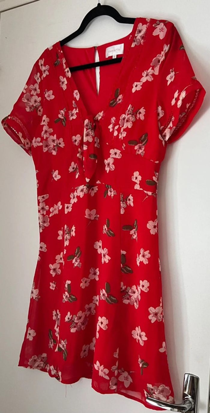 Robe à fleurs taille 38 - photo numéro 2