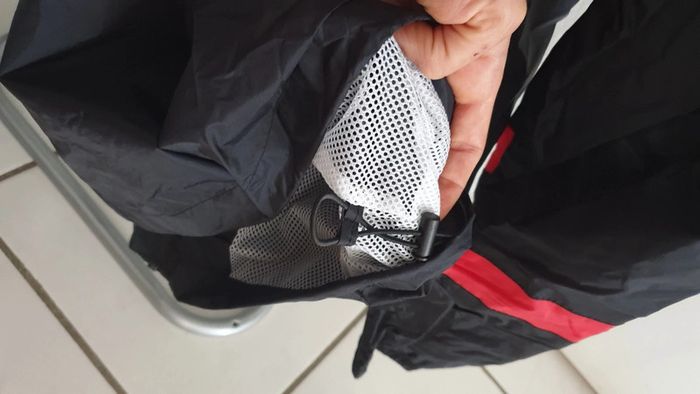 K-way coupe vente veste de sport manteau imperméable avec capuche Erima taille S - photo numéro 8