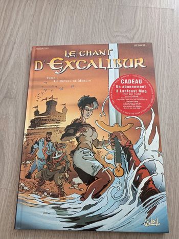 Bande dessinée Le chant D'excalibur en bon état