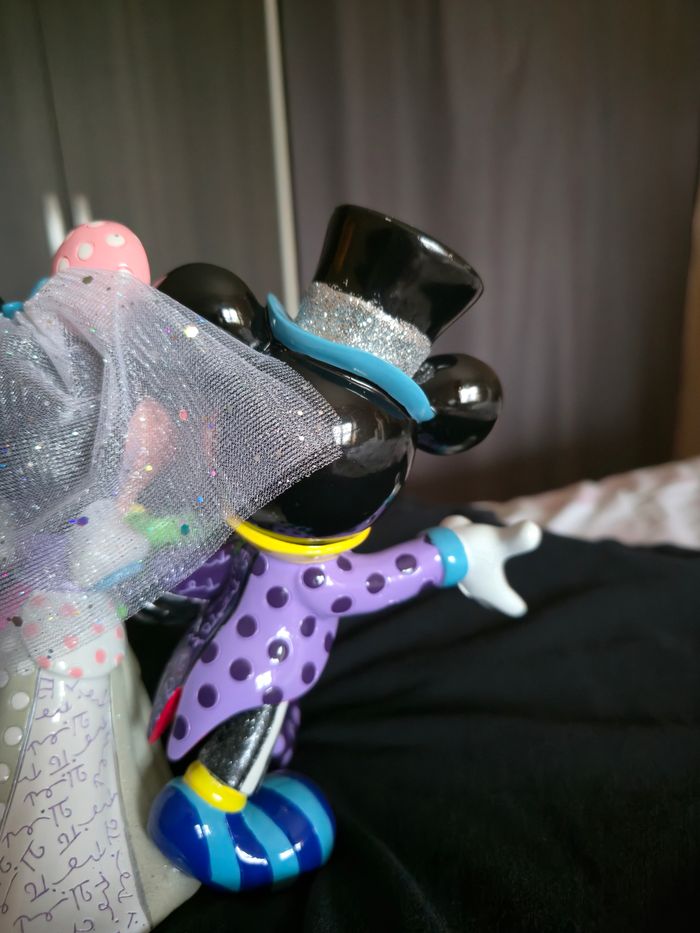 Figurine Mickey et Minnie Mariés Disney Britto - photo numéro 3
