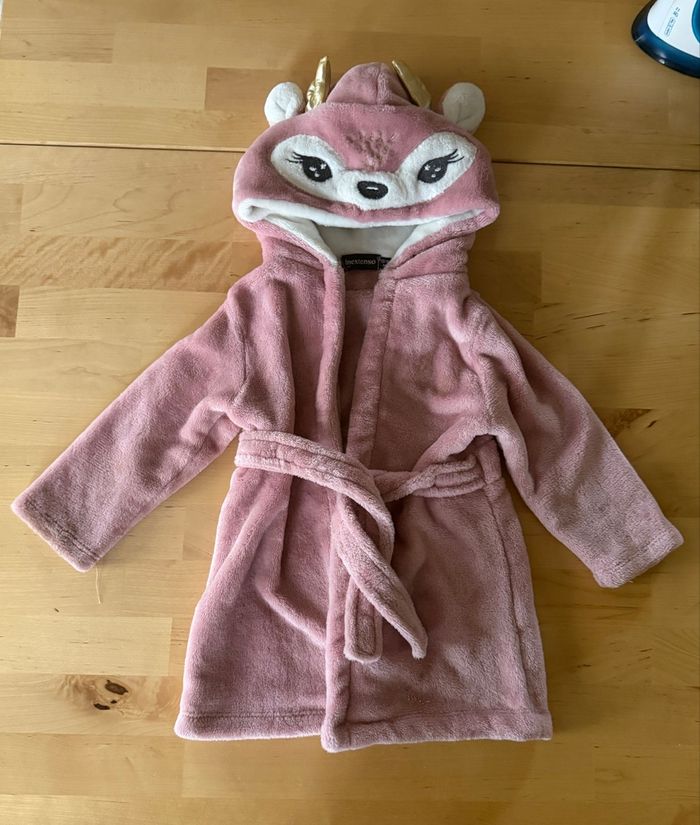 Peignoir velours 12/18 mois Inextenso