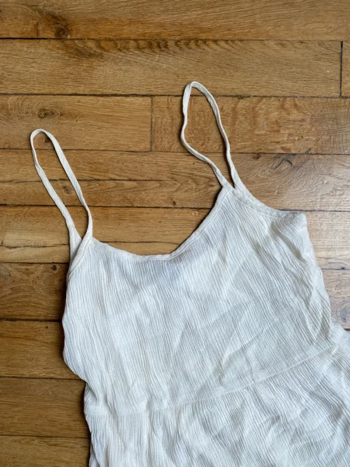 Mini robe crème H&M - photo numéro 2