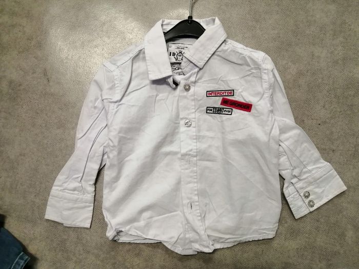 chemise garcon 18 mois