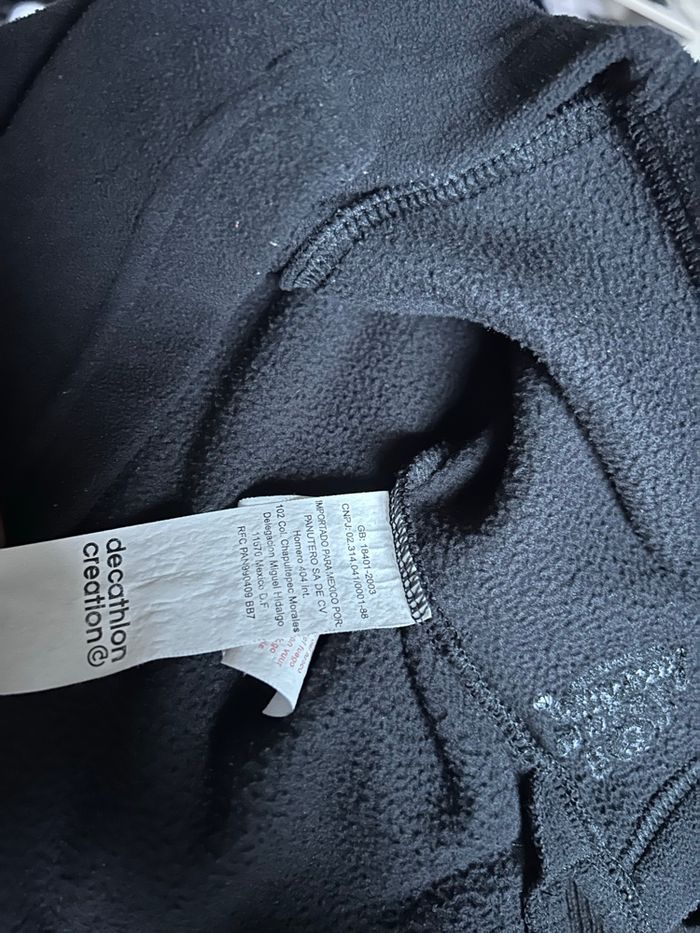 Pull camionneur polaire noir XS Quechua Novadry Decathlon - photo numéro 9