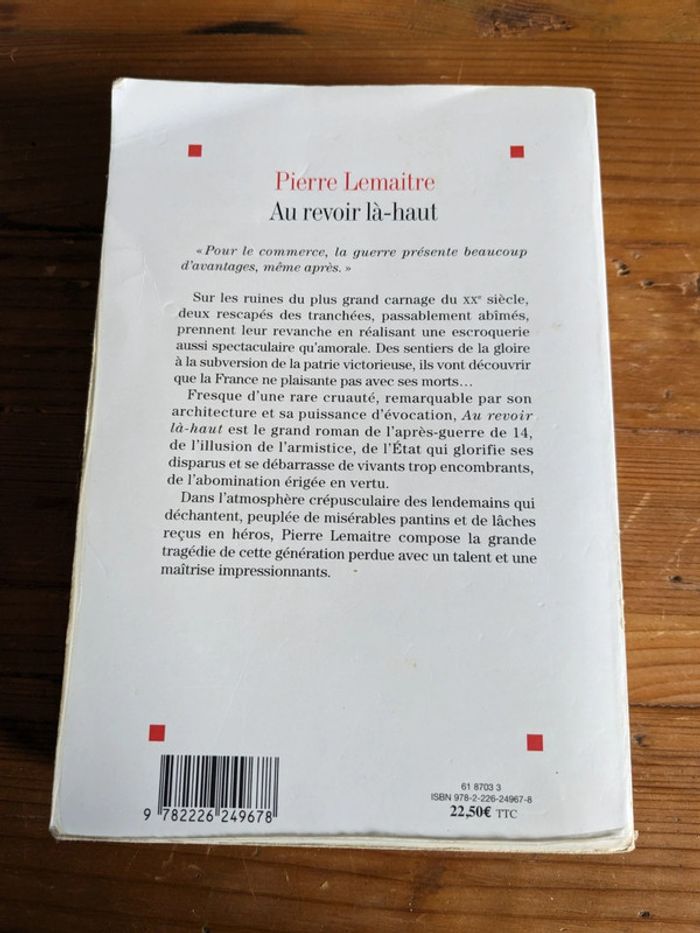 Livre Pierre Lemaitre - photo numéro 2