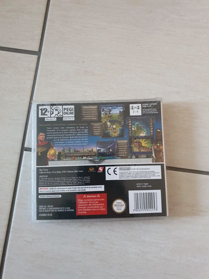 Jeu Nintendo DS civilization révolution - photo numéro 3