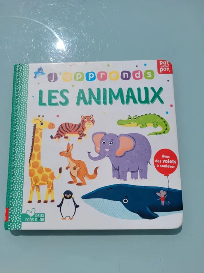 Éditions Deux coqs d'or, patapon 🐘 J'apprends Les animaux 🐊 - photo numéro 2