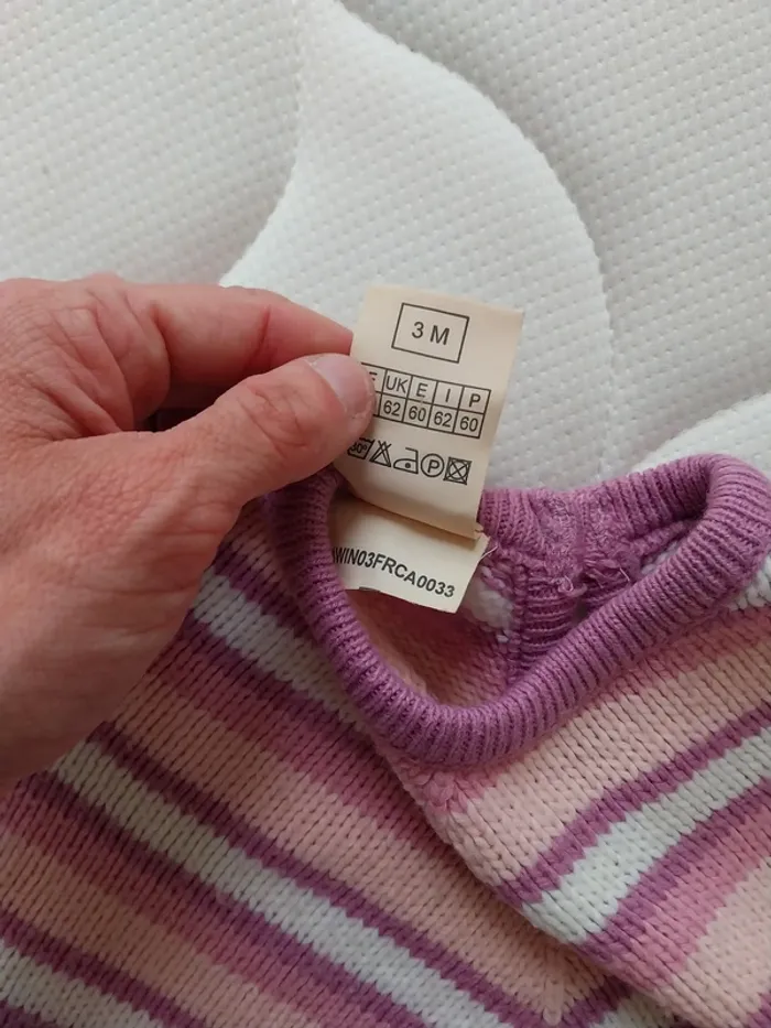 Poncho fille 3 mois - photo numéro 3