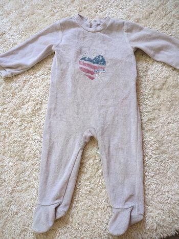 Pyjama gris bébé garçon