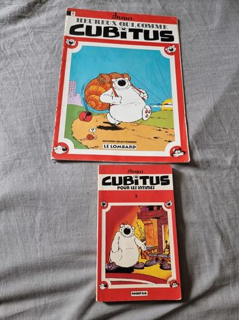 Lot 2 livres Cubitus