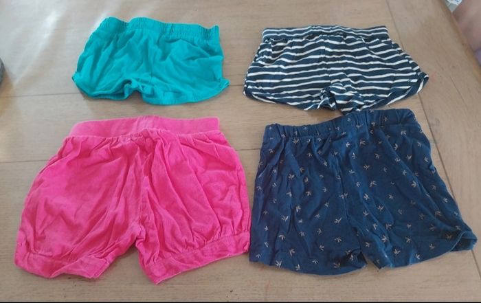 Lot de 7 shorts été fille 3ans en bon état - photo numéro 3