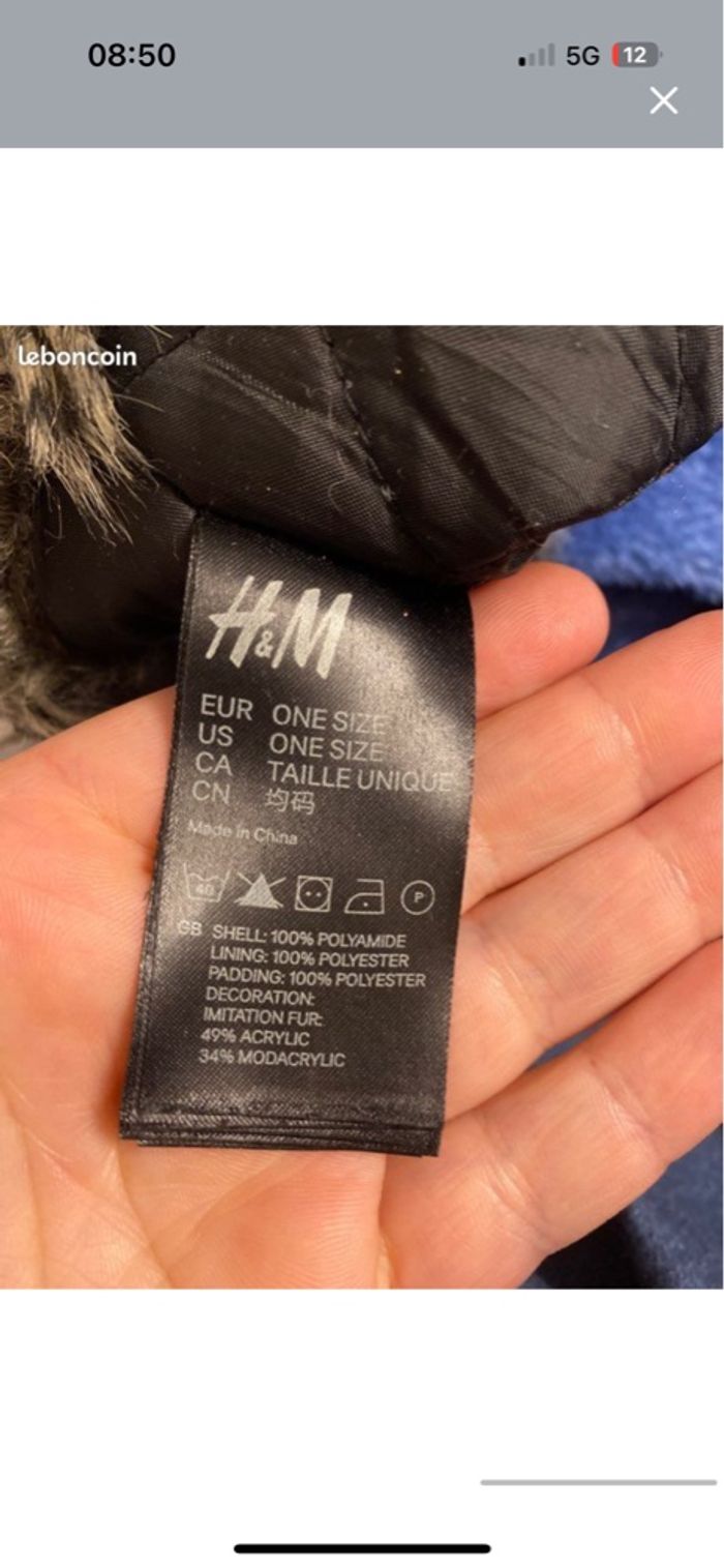 Chapka taille unique