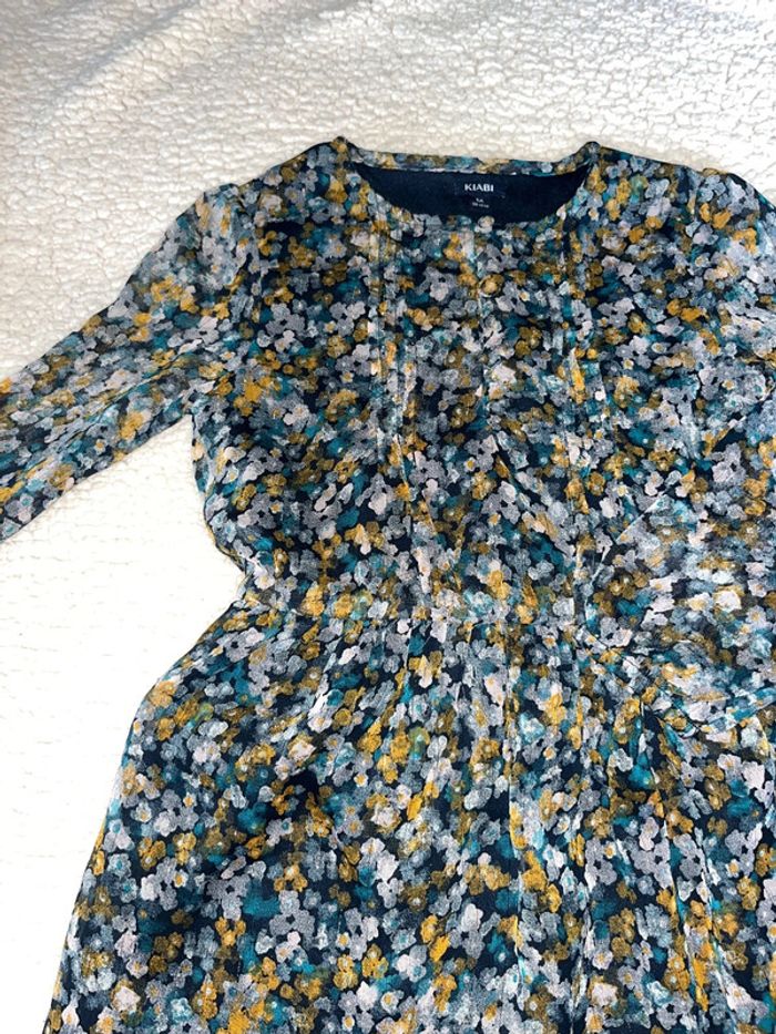 Robe voile avec doublure