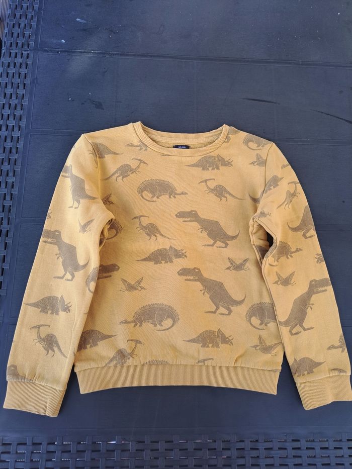 Sweat molletonné "Dinosaures"