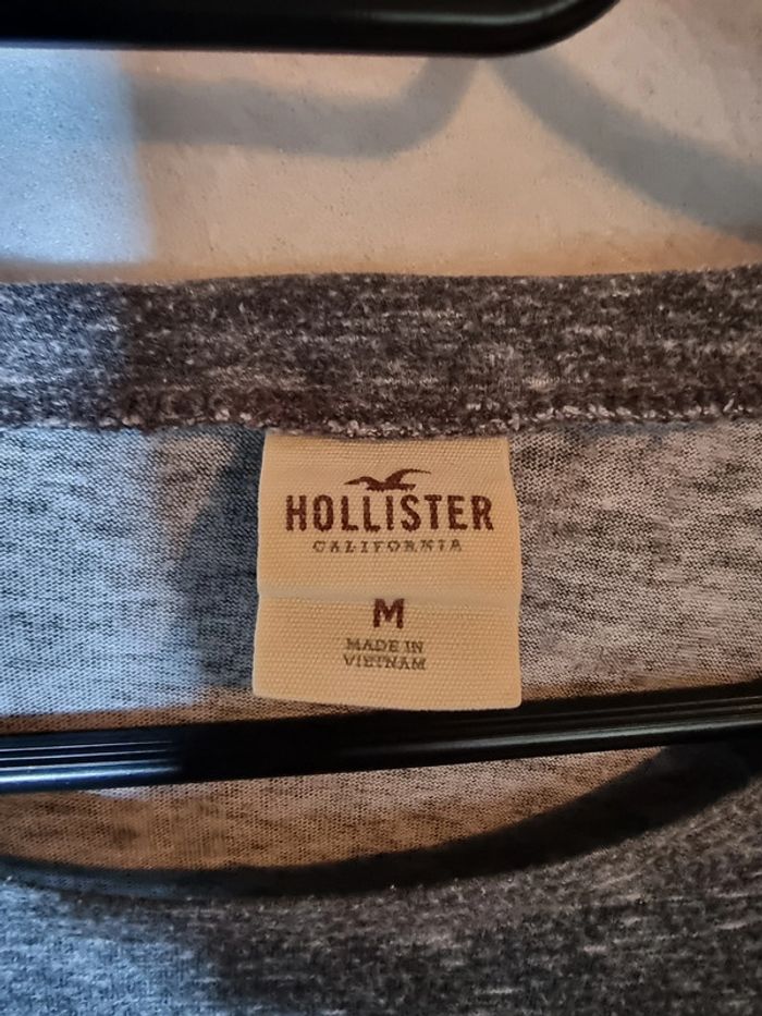 T-shirt manches longues Hollister - photo numéro 3