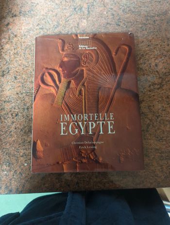 Livre '' Immortel Egypte ''
