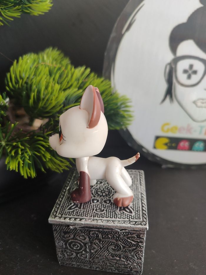 Littlest Petshop Pet Shop LPS Authentic  Authentique dog Great Dane 750 Danois - photo numéro 3