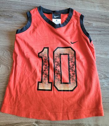 Débardeur rouge Nike 3/4 ans