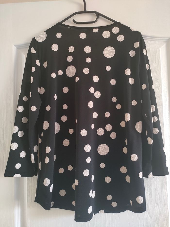 Blouse femme manches 3/4 en très bon état - photo numéro 2