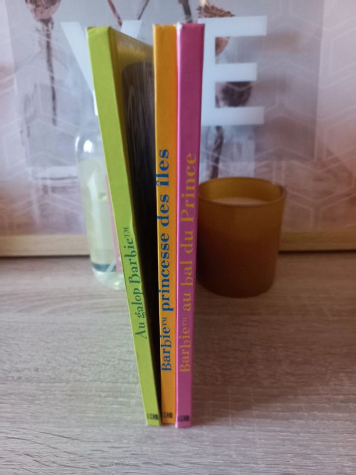 Lot 3 livres Barbie - photo numéro 2