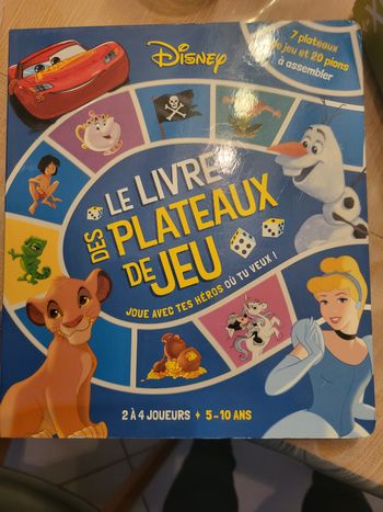 Le livre des plateaux de jeu disney