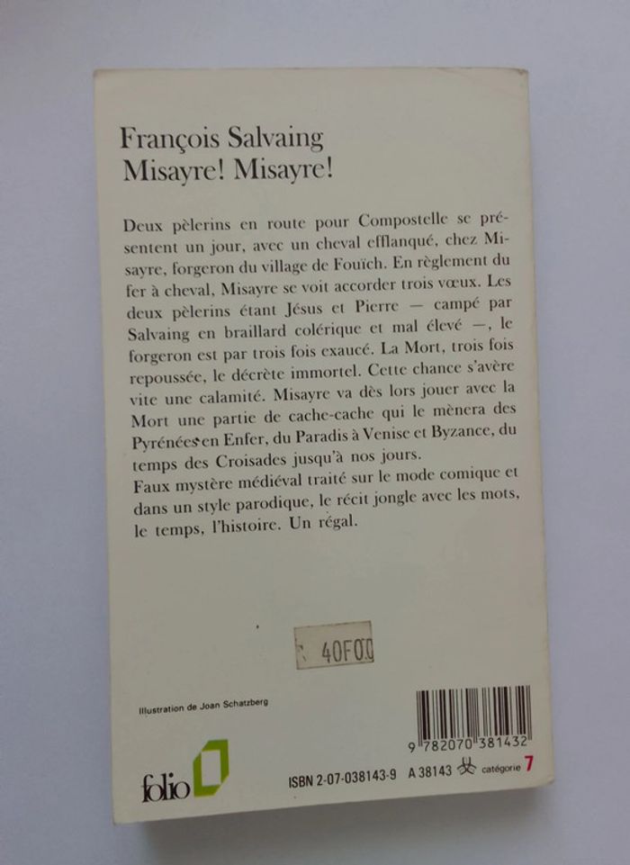 François Salvaing - Misayre! Misayre! - photo numéro 2