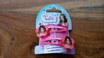 Barrettes Violetta neuves