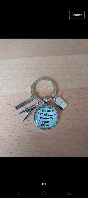 Porte clef maîtresse