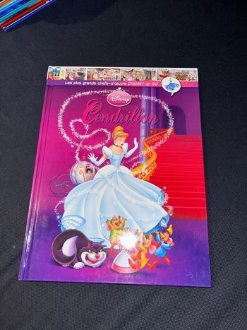 Bande dessinée pour enfants Disney cendrillon