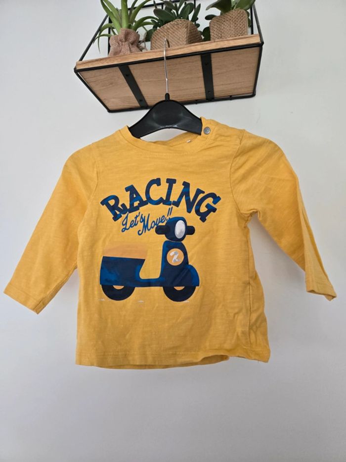 Ensemble t-shirt salopette Orchestra 9 mois 👦 - photo numéro 6