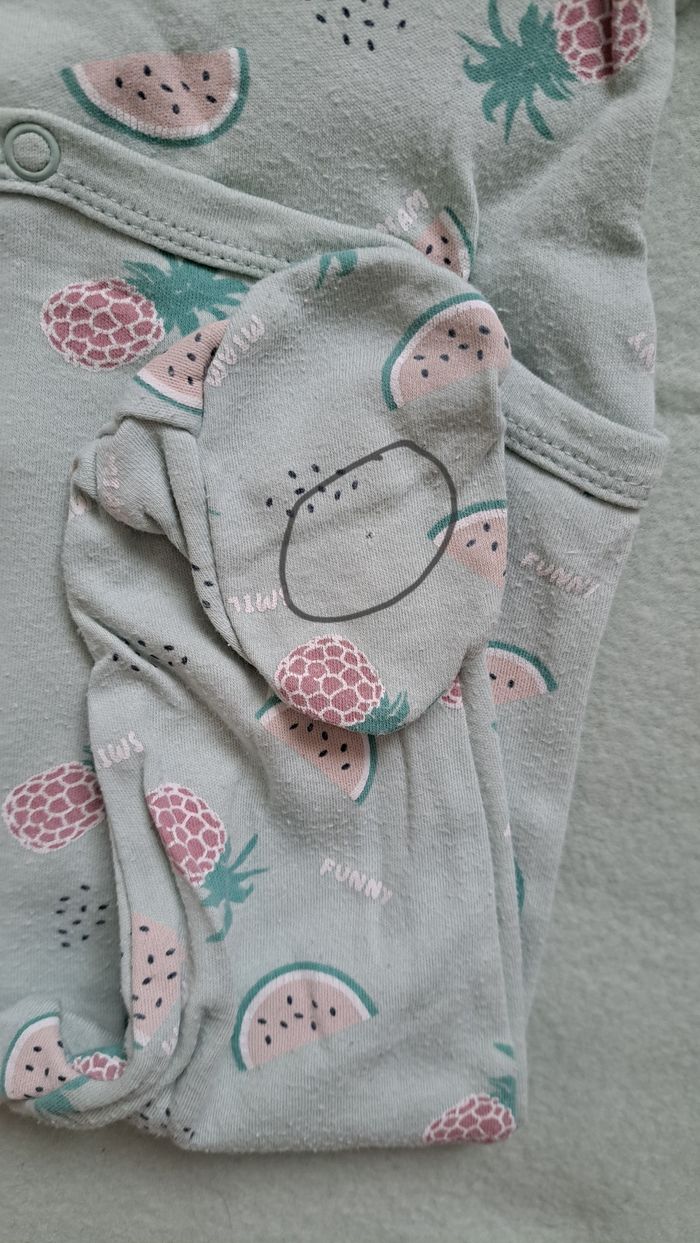 Lot de 2 pyjamas pour bébé fille 9 mois Gemo - photo numéro 7