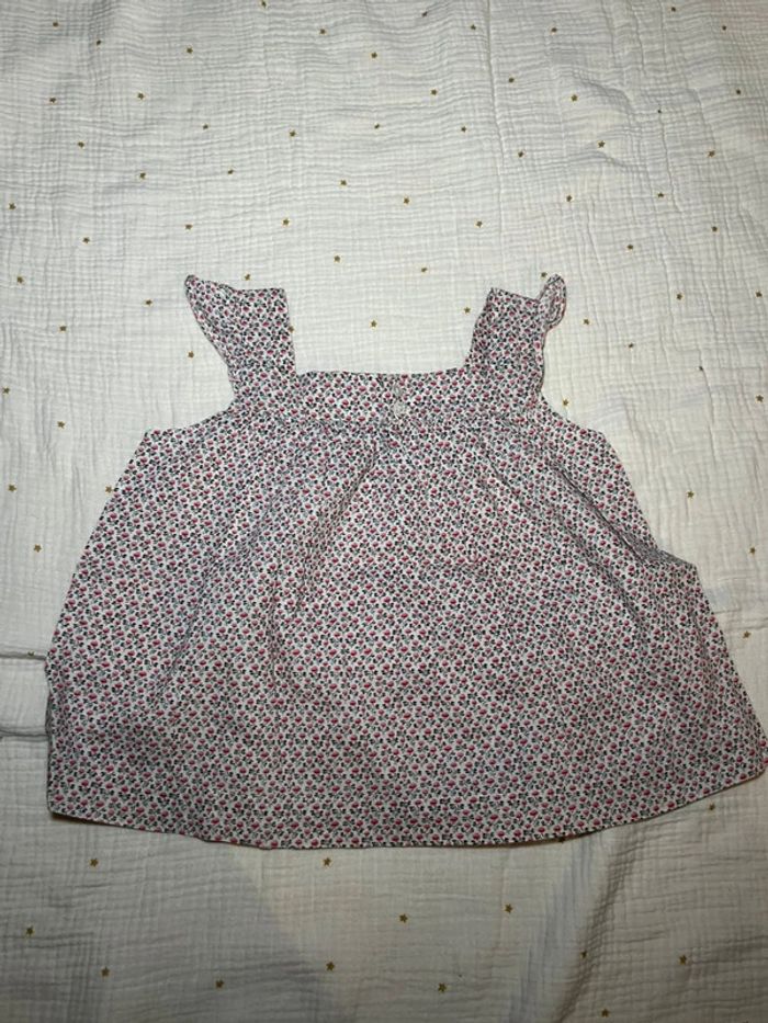 Blouse fleurie Bonpoint 3 ans - photo numéro 2