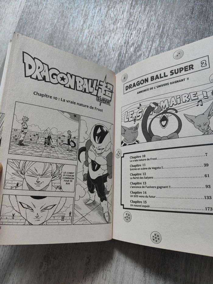 Manga Dragon Ball super - photo numéro 4