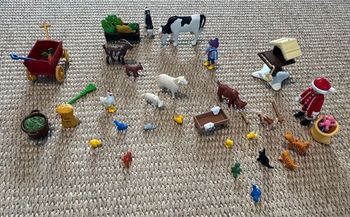 Playmobil Ferme de Noël 6624 – Lot complet figurines & animaux