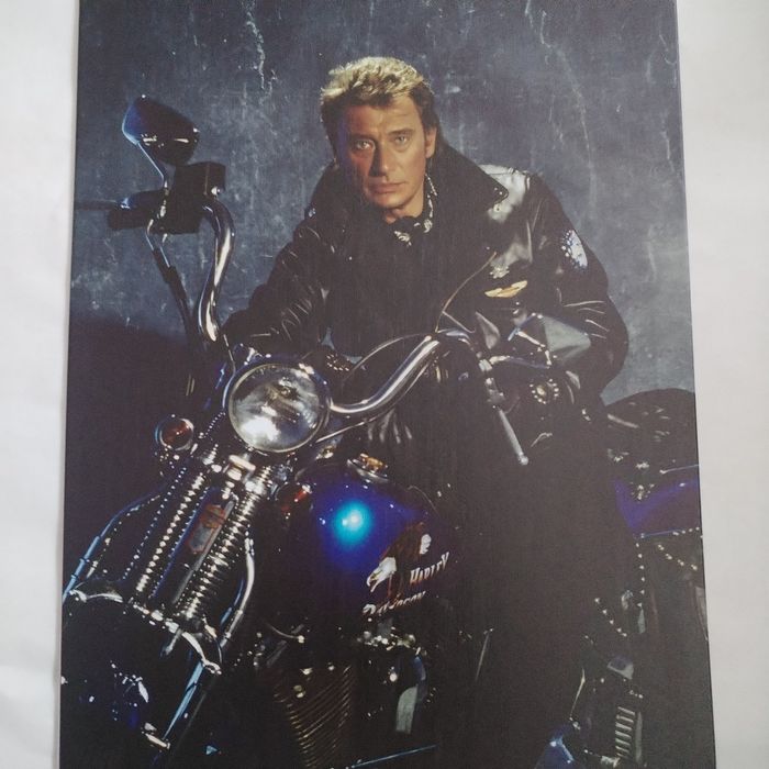 🎸Plaque Métal Johnny Hallyday 🎸 - photo numéro 3