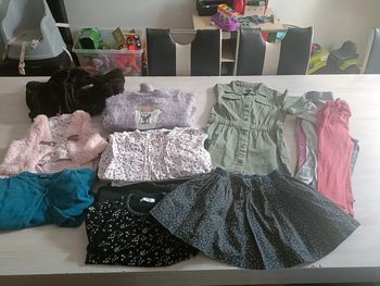 Lot vêtements fille 4 ans hiver