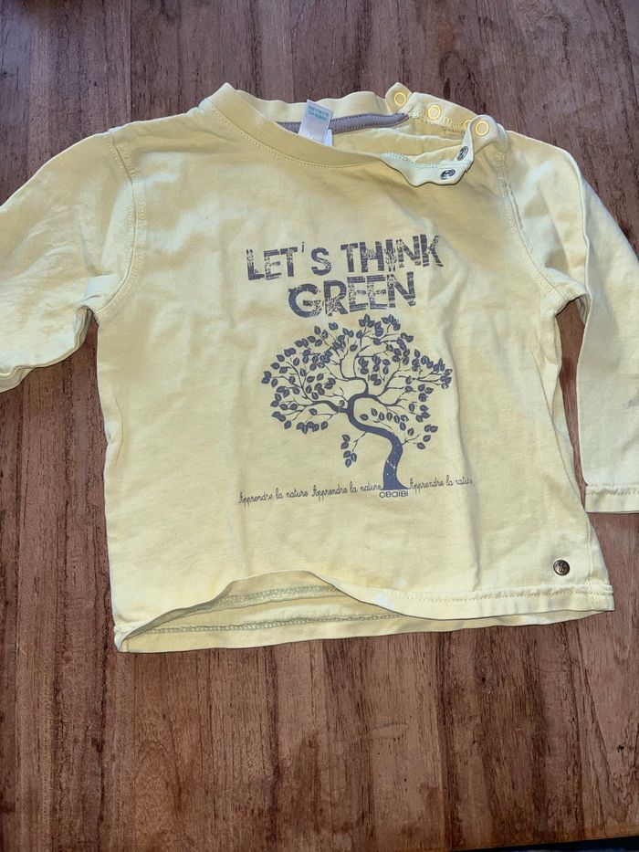 T-shirt manche longue 18M garçon