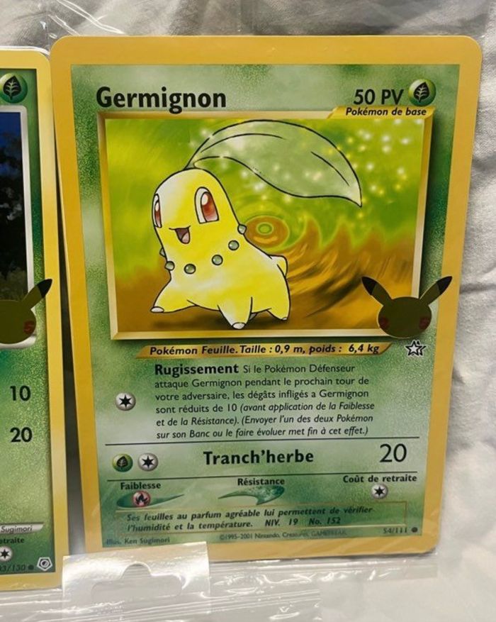 5 Boosters Pokémon 25 ans neufs scellés - photo numéro 5