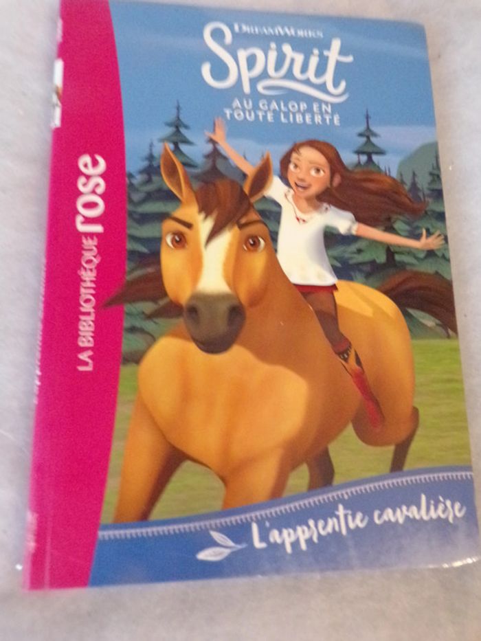 Livre Spirit L'apprentie cavalière La bibliothèque rose
