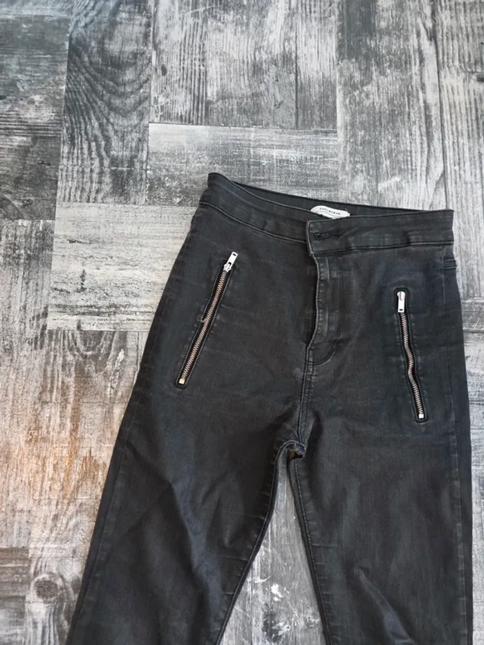 Jeans zara noir femme - photo numéro 3