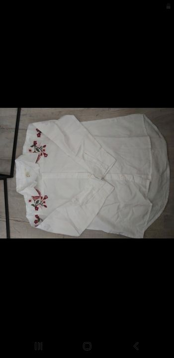 Chemise brodée