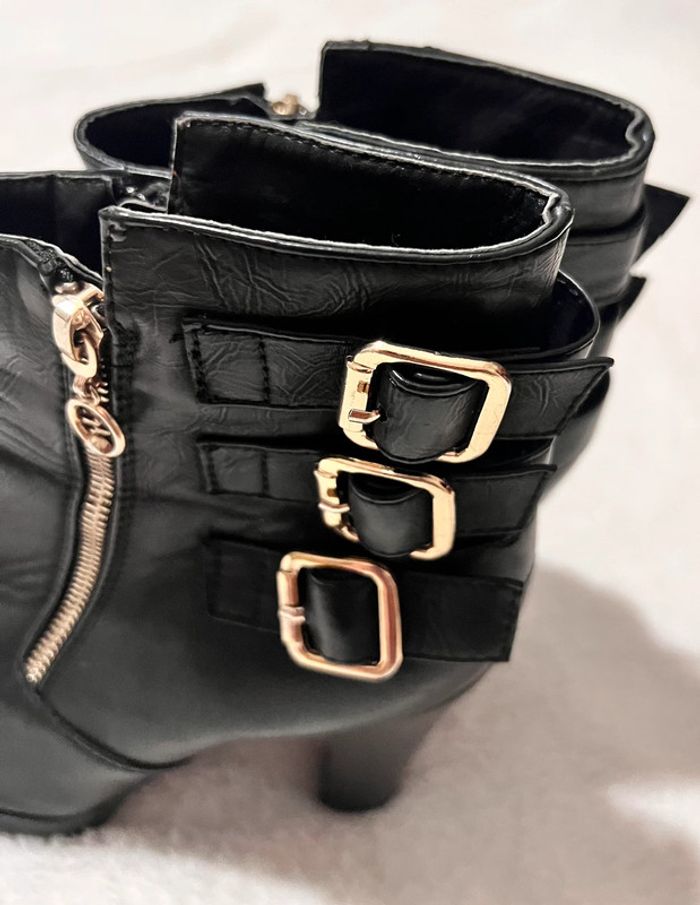 Bottines  A Talon Pointure 38 - photo numéro 2