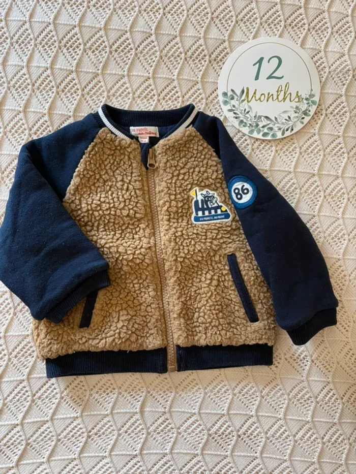 Veste moumoute 12 mois