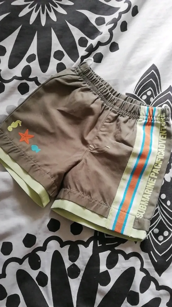 Short garçon 3mois