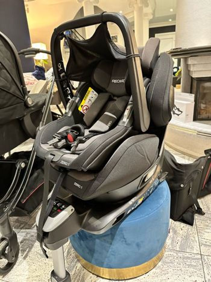 Ensemble Recaro, poussette + siège auto +cosy+nacelle+adaptateurs - photo numéro 3