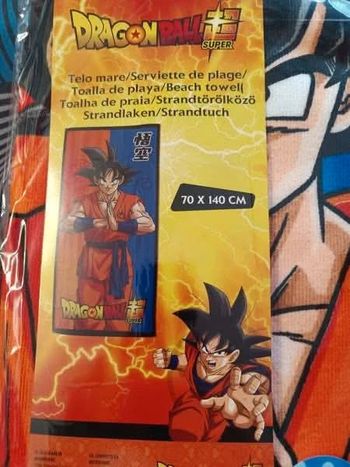Serviette dragon Ball z