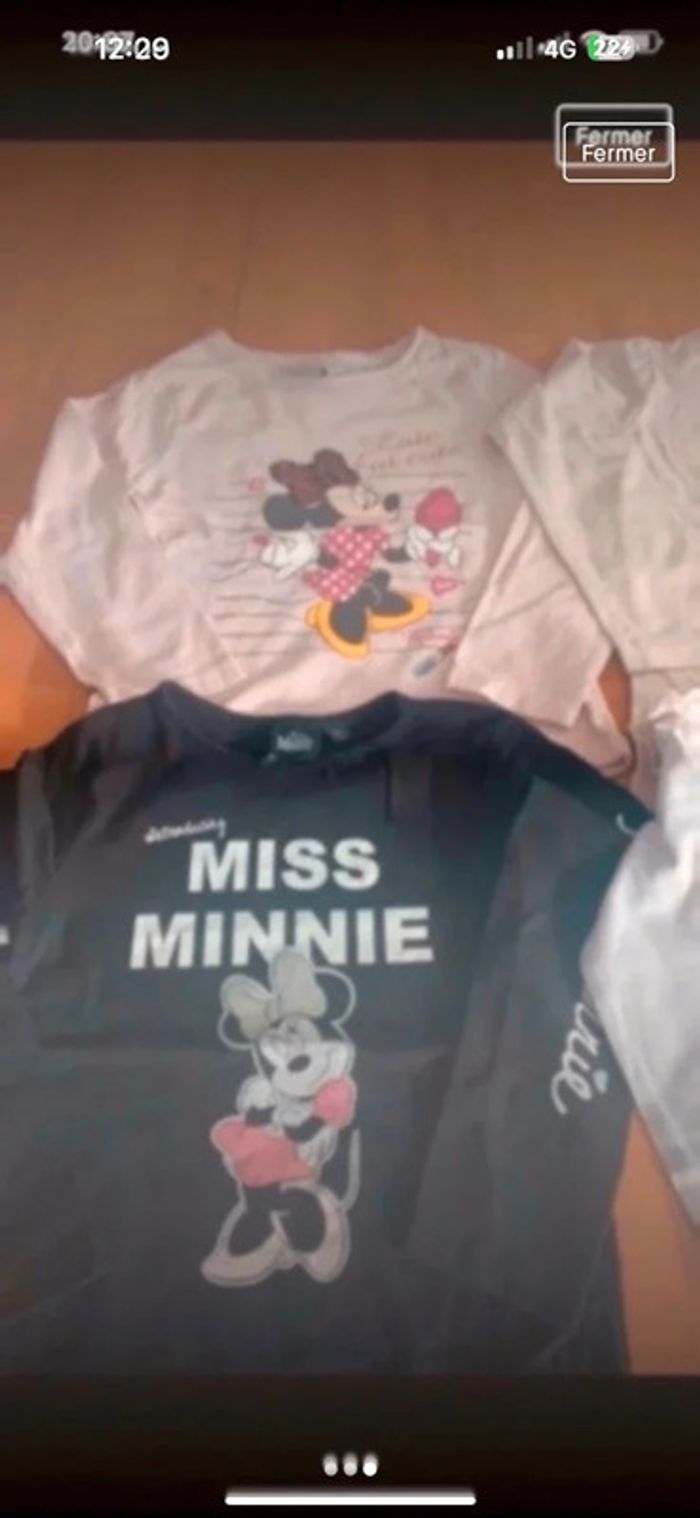 T shirt minnie - photo numéro 3