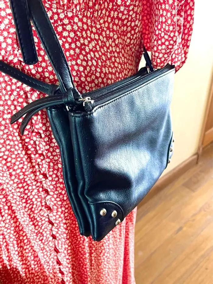 Sac à Main Noir Fonctionnel - By La Halle - photo numéro 3