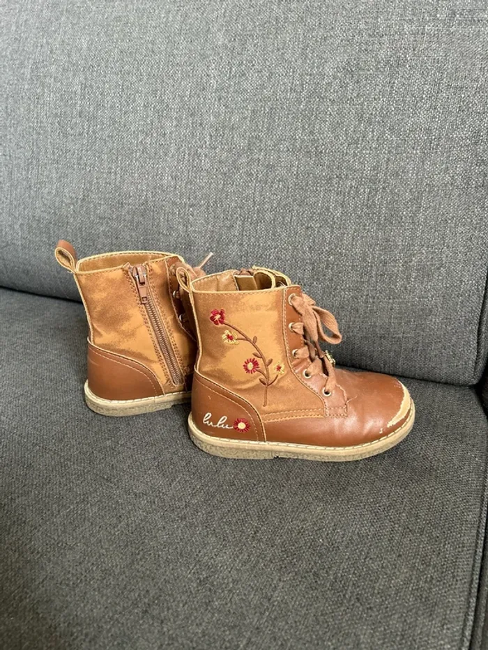 Bottines fille lulu castagnettes taille 26 - photo numéro 3